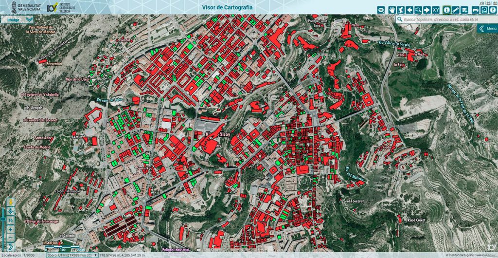 Ayudas Económicas para la Reforma, Rehabilitación y Regeneración Urbana. Jornada Informativa en Alcoy. 3 IEE_Visor_GVA